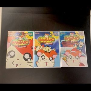 rare Hamtaro DVD lot